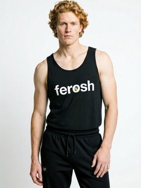 Queer Eye Men's Black Logo Tank Top ‘Ferosh’ / Size 2XL / Brand New in Bag